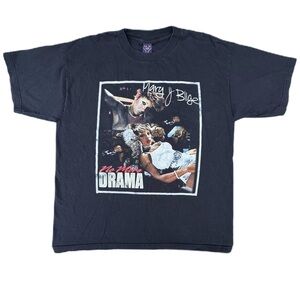 Vintage 2002 Mary J Blige No More Drama Tour Concert Music Graphic Black T-shirt